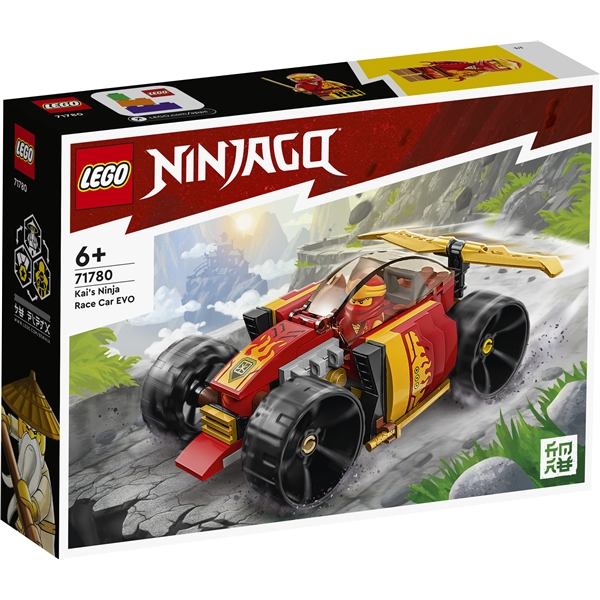 71780 LEGO Ninjago Kais Ninjaracerbil EVO (Bild 1 av 6)
