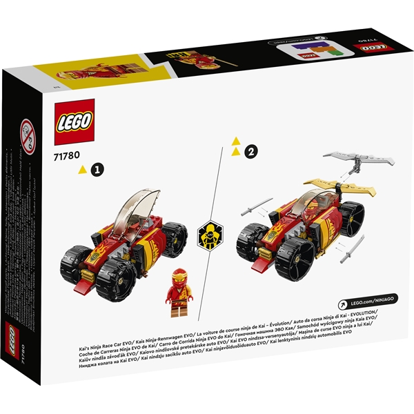 71780 LEGO Ninjago Kais Ninjaracerbil EVO (Bild 2 av 6)