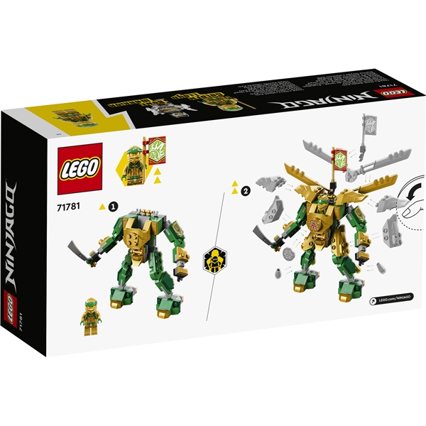 71781 LEGO Ninjago Lloyds Robotstrid EVO (Bild 2 av 6)