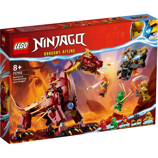 71793 LEGO Ninjago Heatwaves Lavadrake (Bild 1 av 6)