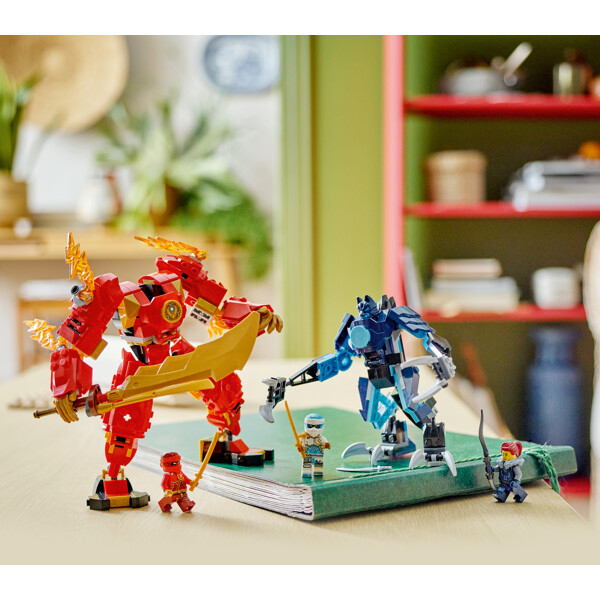 71808 LEGO Ninjago Kais Elementeldrobot (Bild 7 av 7)