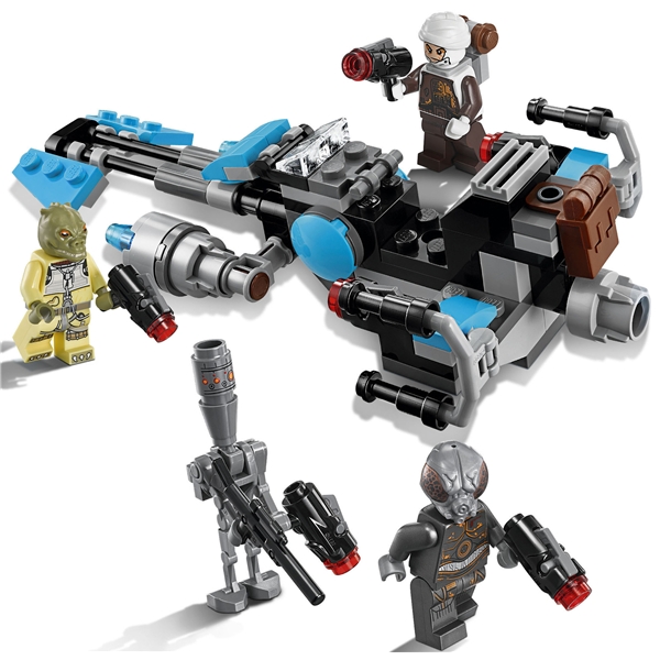 75167 LEGO Star Wars Bounty Hunter Speeder Bike (Bild 5 av 6)