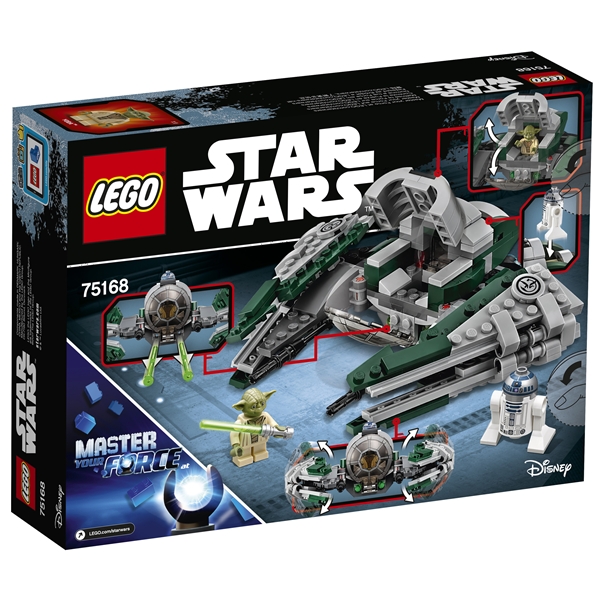 75168 LEGO Star Wars Yodas Jedi Starfighter (Bild 1 av 9)