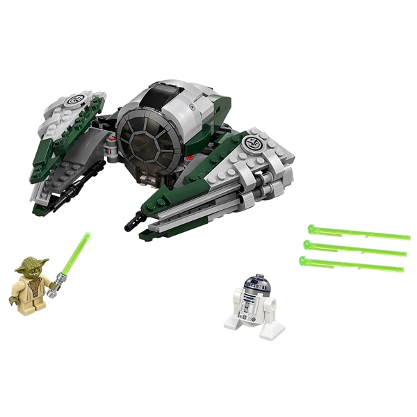75168 LEGO Star Wars Yodas Jedi Starfighter (Bild 3 av 9)