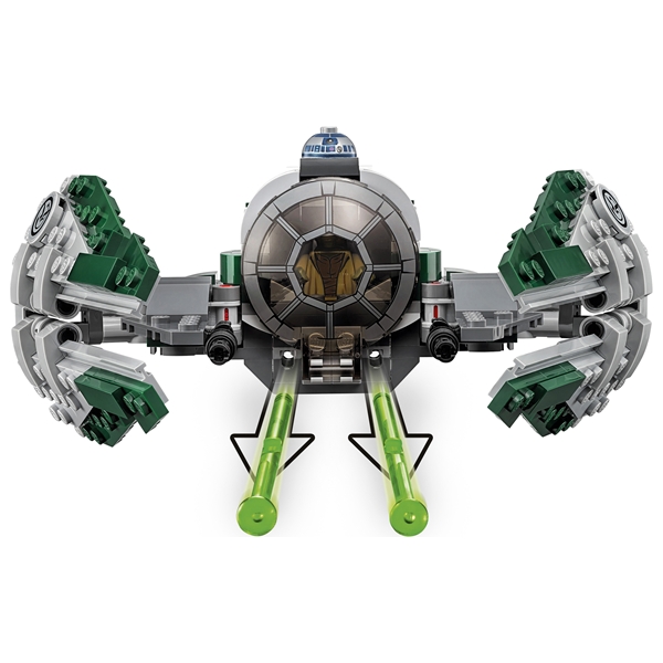 75168 LEGO Star Wars Yodas Jedi Starfighter (Bild 6 av 9)