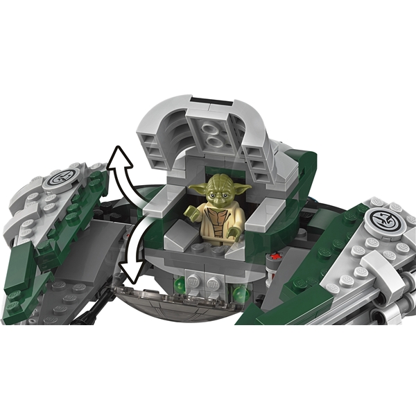 75168 LEGO Star Wars Yodas Jedi Starfighter (Bild 8 av 9)