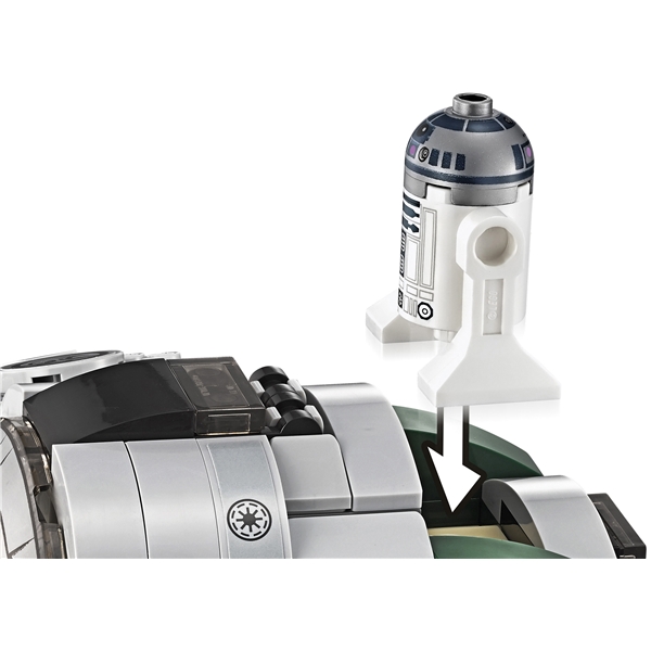 75168 LEGO Star Wars Yodas Jedi Starfighter (Bild 9 av 9)