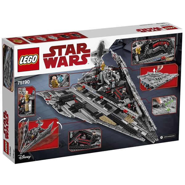 75190 LEGO Star Wars First Order Star Destroyer (Bild 2 av 7)
