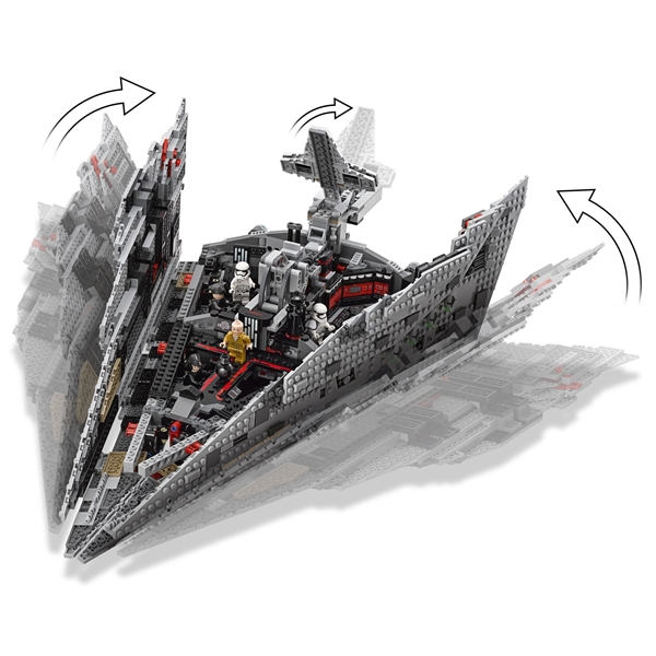 75190 LEGO Star Wars First Order Star Destroyer (Bild 4 av 7)