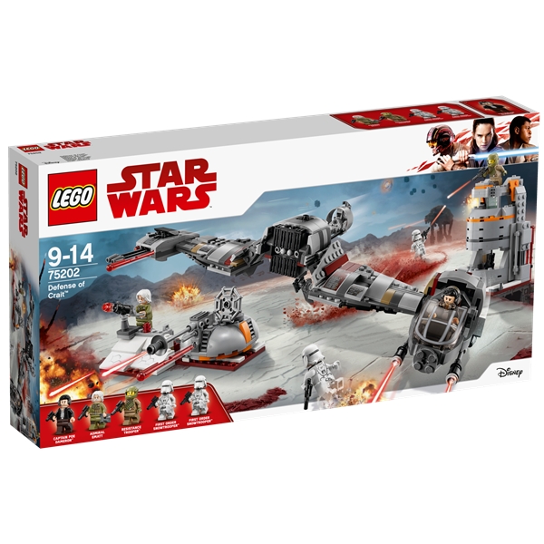 75202 LEGO Star Wars Defense of Crait (Bild 1 av 4)