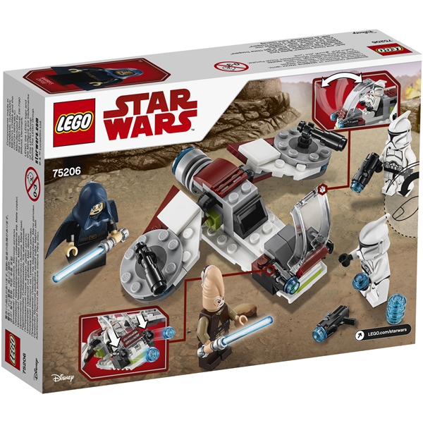 75206 LEGO TM Jedi Clone Troopers Battle Pack (Bild 2 av 4)