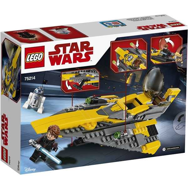 75214 LEGO Star Wars TM Anakins Jedi Starfighter (Bild 2 av 3)