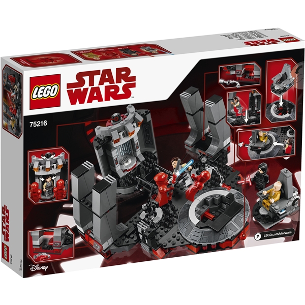 75216 LEGO Star Wars TM Snokes Throne Room (Bild 2 av 3)