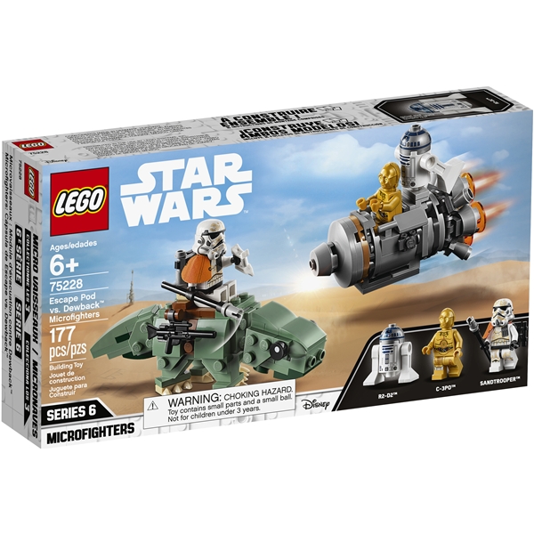 75228 LEGO Star Wars Escape Pod vs. Dewback™ (Bild 1 av 3)