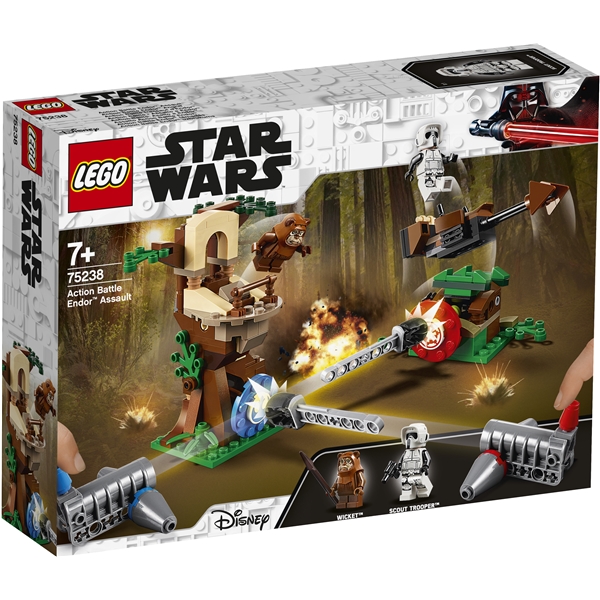 75238 LEGO Star Wars Action Battle Endor Assault (Bild 1 av 3)