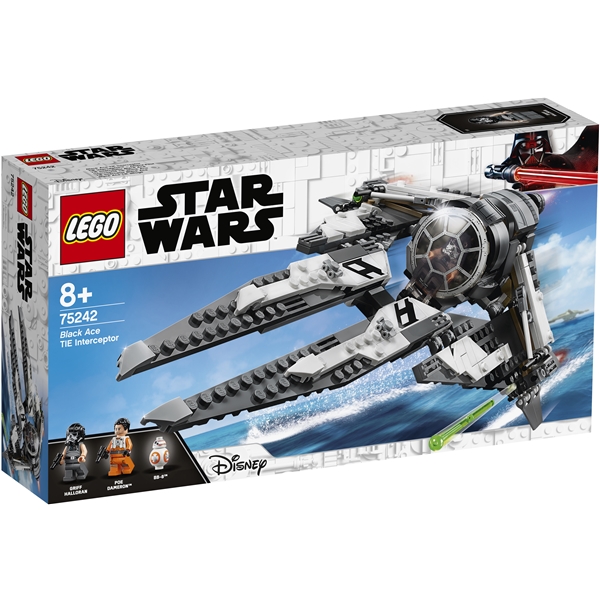 75242 LEGO Star Wars Black Ace TIE Interceptor (Bild 1 av 3)