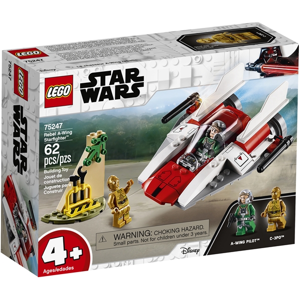 75247 LEGO Star Wars Rebel A-Wing Starfighter (Bild 1 av 5)