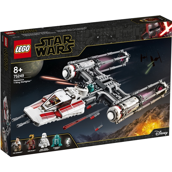 75249 LEGO Star Wars Resistance YWing Starfighter (Bild 1 av 3)