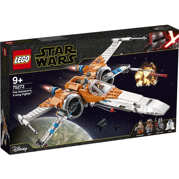 75273 LEGO Star Wars Poe Dameron's X-Wing Fighter (Bild 1 av 3)