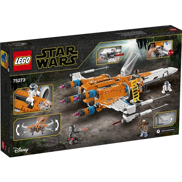 75273 LEGO Star Wars Poe Dameron's X-Wing Fighter (Bild 2 av 3)