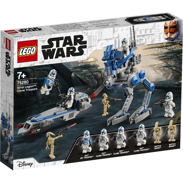 75280 LEGO Star Wars 501st Legion Clone Troopers (Bild 1 av 6)