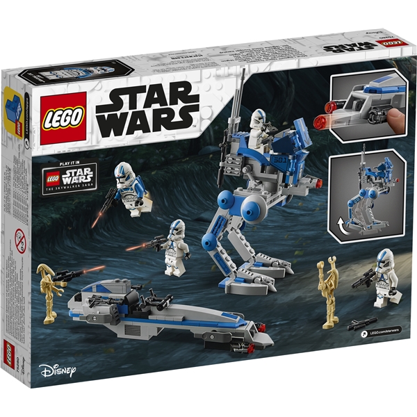 75280 LEGO Star Wars 501st Legion Clone Troopers (Bild 2 av 6)