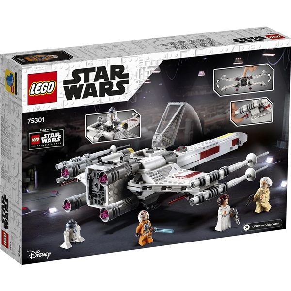 75301 LEGO StarWars Luke Skywalkers X-Wing Fighter (Bild 2 av 5)