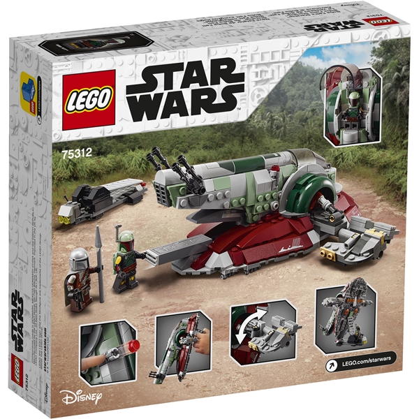 75312 LEGO Star Wars Boba Fetts Starship (Bild 2 av 3)