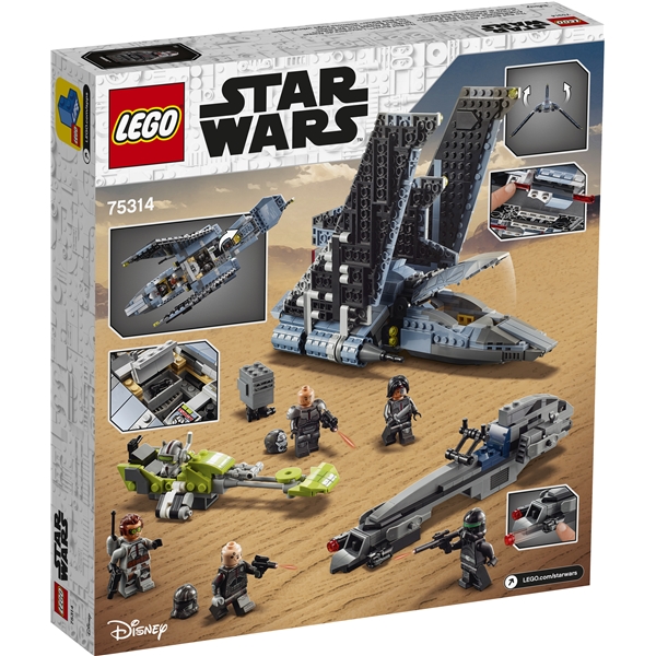 75314 LEGO Star Wars The Bad Batch Attack Shuttle (Bild 2 av 3)