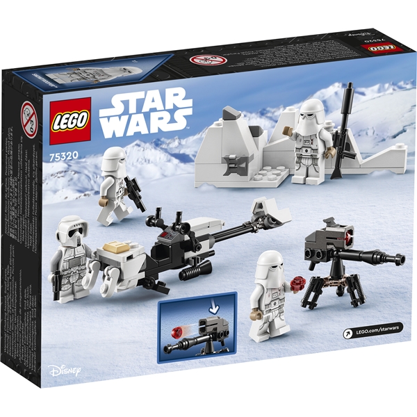 75320 LEGO Star Wars Snowtrooper Battle Pack (Bild 2 av 6)