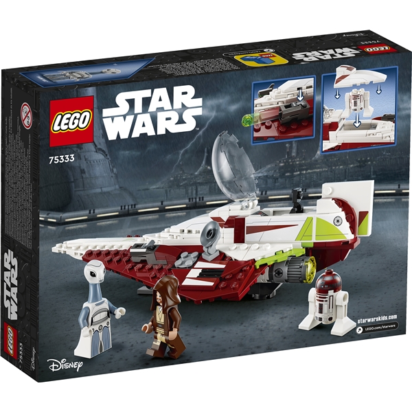 75333 LEGO Obi-Wan Kenobi’s Jedi Starfighter (Bild 2 av 7)