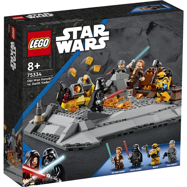 75334 LEGO Obi-Wan Kenobi vs. Darth Vader (Bild 1 av 6)