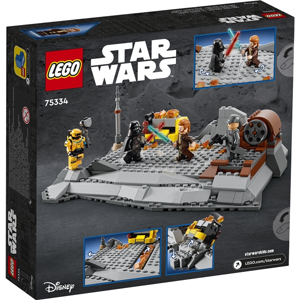75334 LEGO Obi-Wan Kenobi vs. Darth Vader (Bild 2 av 6)