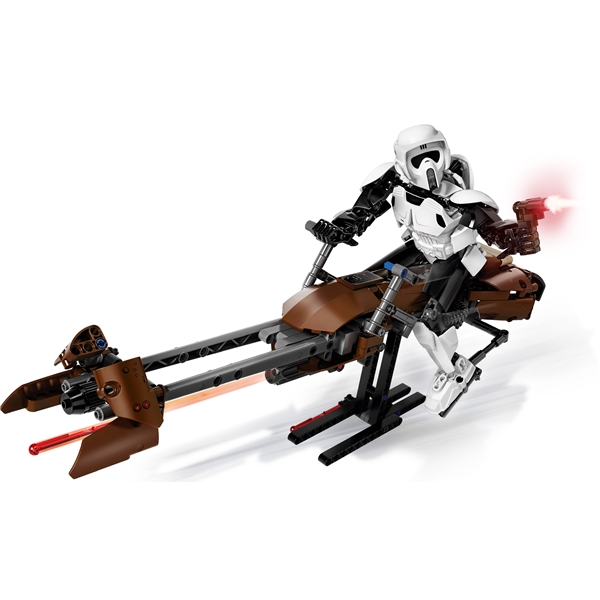 75532 LEGO Star Wars Scout Trooper & Speeder Bike (Bild 3 av 7)