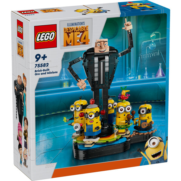 75582 LEGO Klossbyggd Gru med Minioner (Bild 1 av 6)
