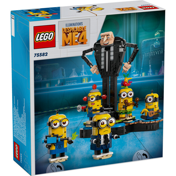 75582 LEGO Klossbyggd Gru med Minioner (Bild 2 av 6)