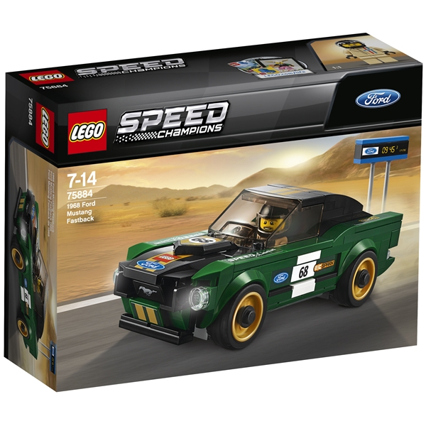 75884 LEGO Speed 1968 Ford Mustang Fastback (Bild 1 av 3)