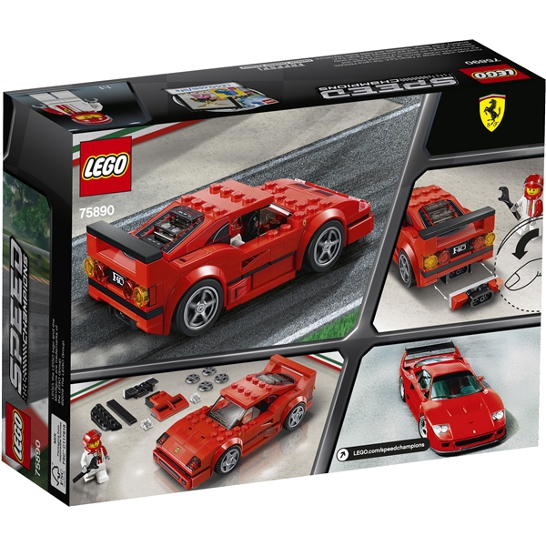 75890 LEGO Speed Ferrari F40 Competizione (Bild 2 av 3)