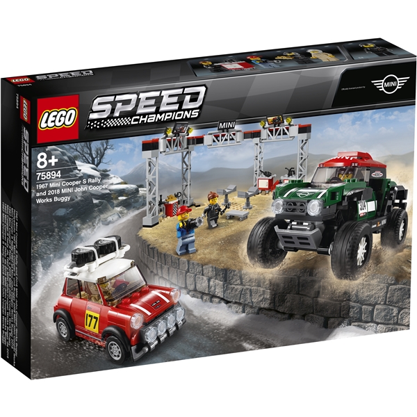 75894 LEGO Speed Mini Cooper Rally & Mini Buggy (Bild 1 av 3)