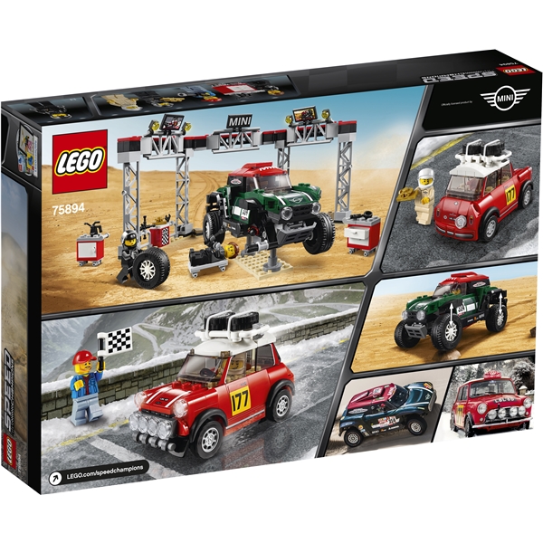 75894 LEGO Speed Mini Cooper Rally & Mini Buggy (Bild 2 av 3)