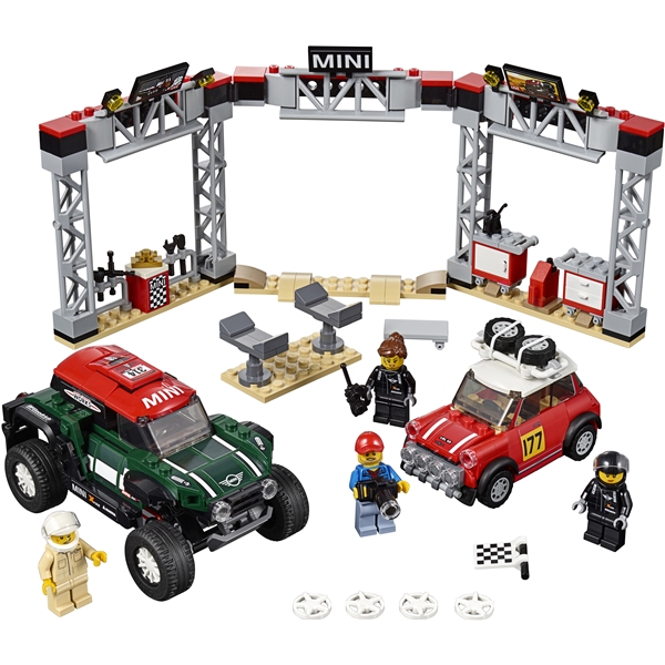 75894 LEGO Speed Mini Cooper Rally & Mini Buggy (Bild 3 av 3)