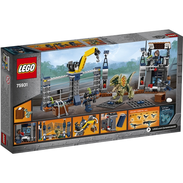 75931 LEGO Jurassic Dilophosaurus Stationsattack (Bild 2 av 6)