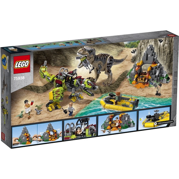 75938 LEGO JurassicWorld Strid T.rex & Dinosaurie (Bild 2 av 3)