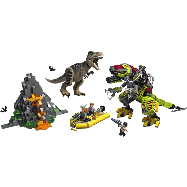 75938 LEGO JurassicWorld Strid T.rex & Dinosaurie (Bild 3 av 3)