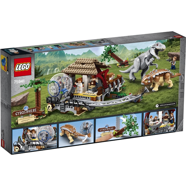 75941 LEGO Jurassic W Indominus Rex Ankylosaurus (Bild 2 av 3)