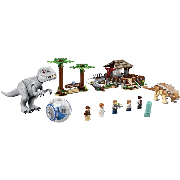 75941 LEGO Jurassic W Indominus Rex Ankylosaurus (Bild 3 av 3)