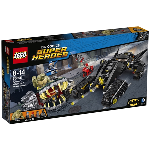 76055 LEGO Batman Killer Croc kloakkrossare (Bild 1 av 3)
