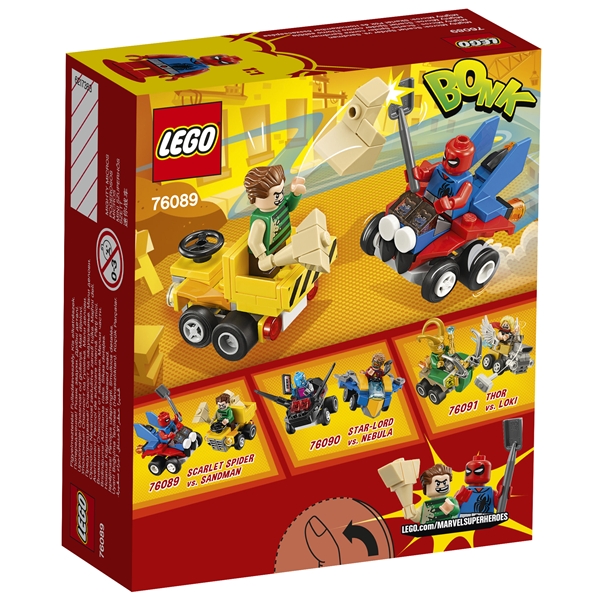 76089 LEGO Super Heroes Scarlet Spider/Sandman (Bild 2 av 3)