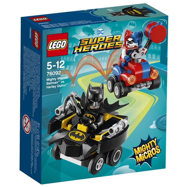 76092 LEGO Mighty Micros Batman/Harley Quinn (Bild 1 av 3)