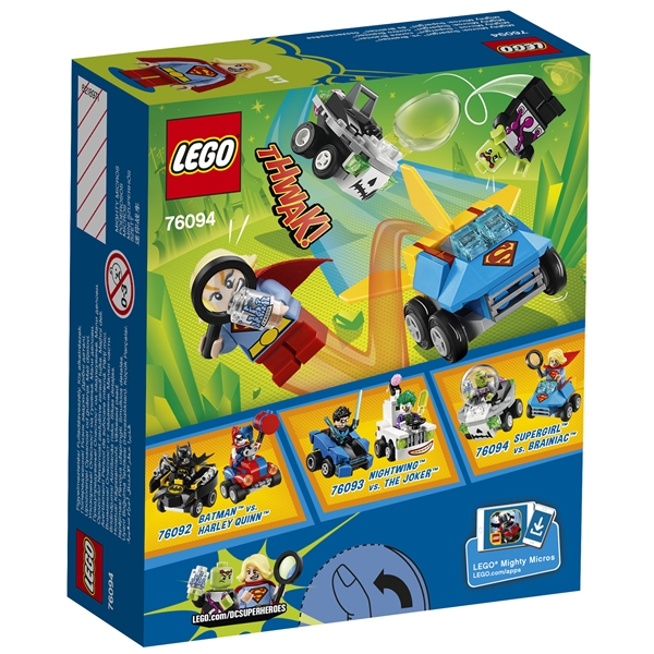 76094 LEGO Mighty Micros Supergirl/Brainiac (Bild 2 av 3)